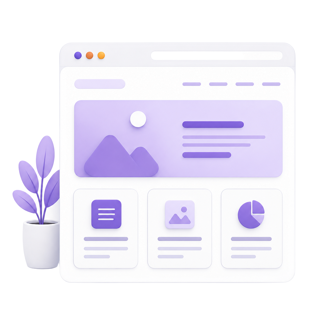 Illustration d’un site clair et structuré